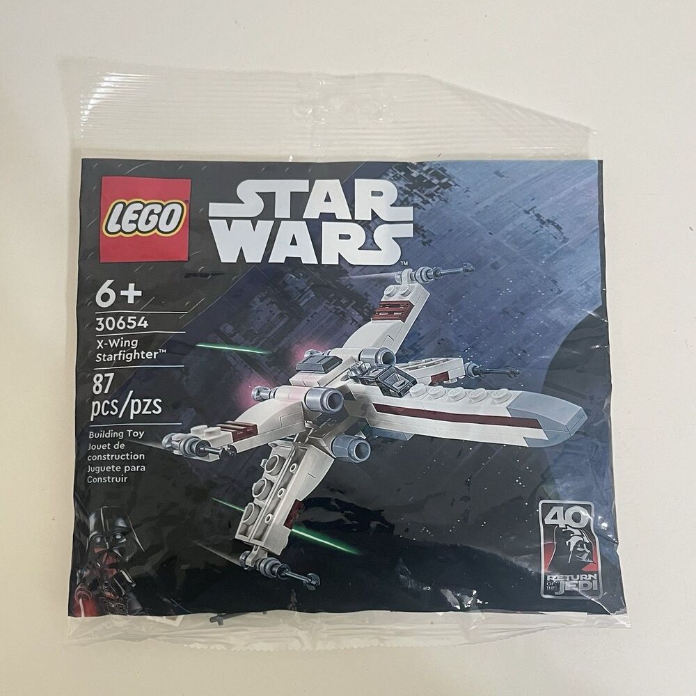 LEGO 30654 Star Wars X-Wing Starfighter 87 Pieces New/Sealed 2023